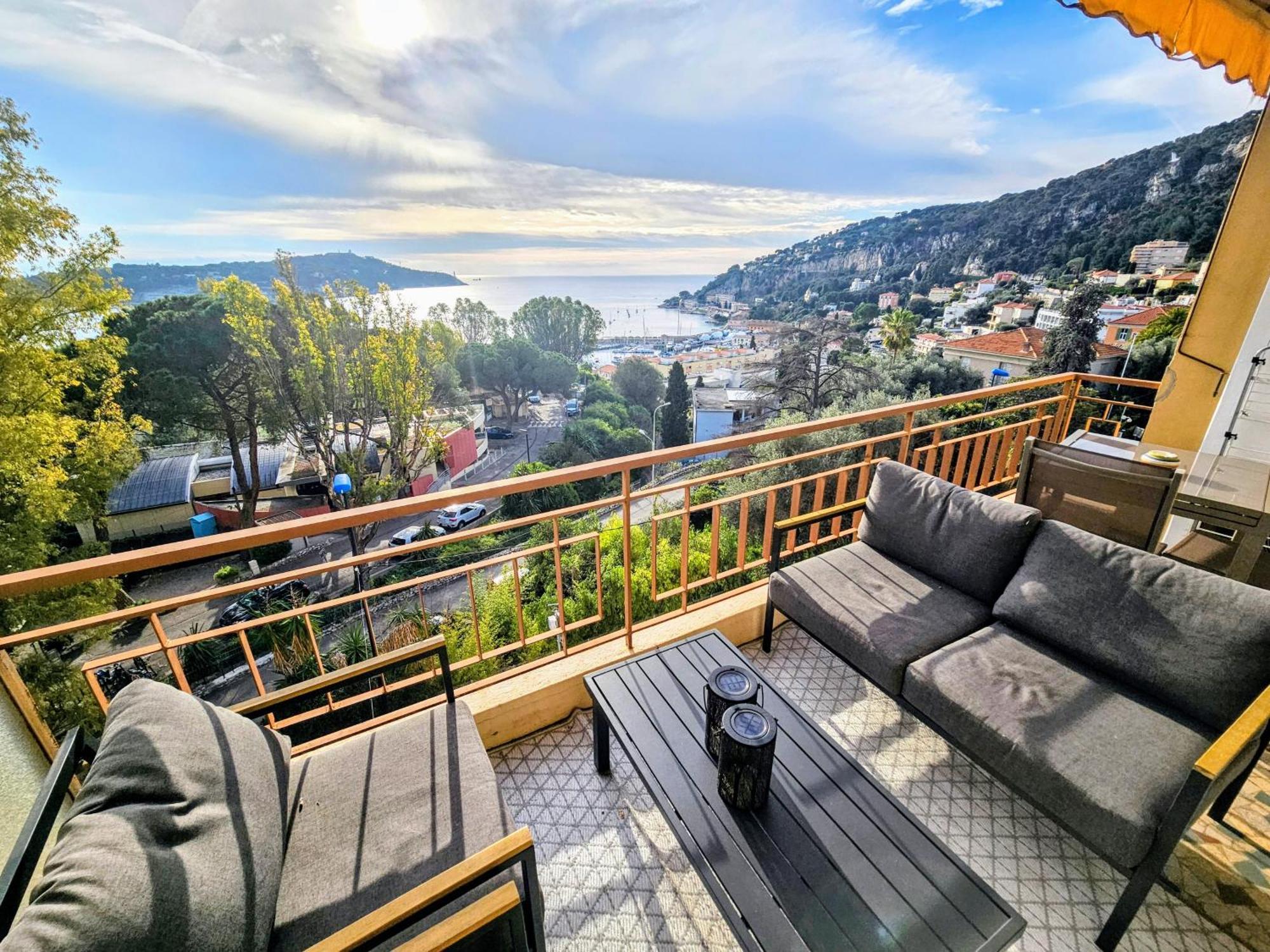 Villefranche Center Bay & Port Sea View Front Eksteriør billede