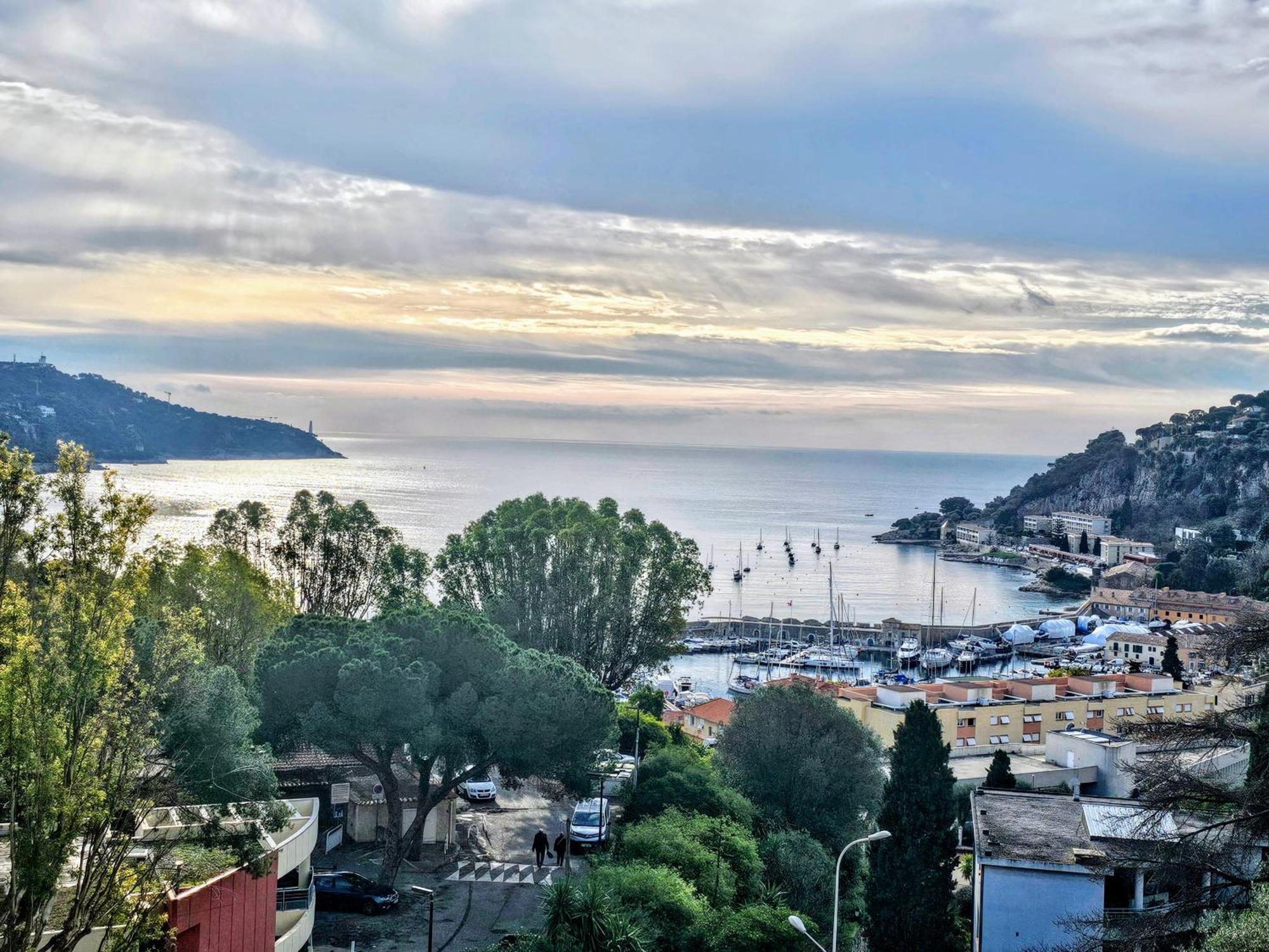 Villefranche Center Bay & Port Sea View Front Eksteriør billede