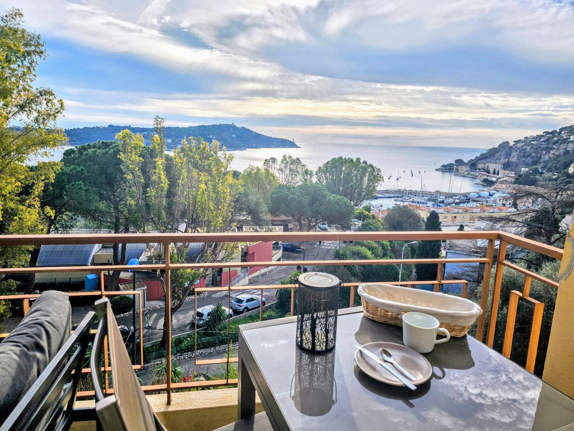Villefranche Center Bay & Port Sea View Front Eksteriør billede
